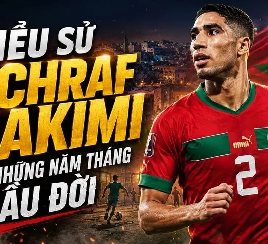 Tiểu Sử Achraf Hakimi – Hậu Vệ Cánh Hàng Đầu Morocco