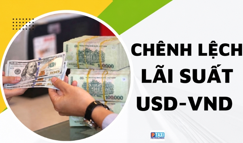 Chênh lệch lãi suất giữa USD và VND có thể ảnh hưởng đến tâm lý nắm giữ ngoại tệ của nhà đầu tư. 