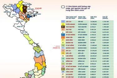 Việt Nam có bao nhiêu tỉnh thành? Cập nhật đầy đủ nhất