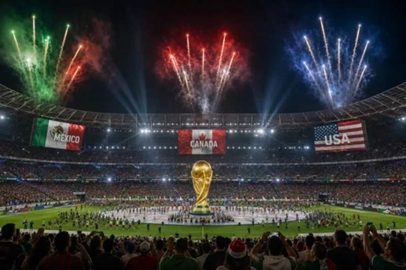 Trận khai mạc World Cup 2026 diễn ra ngày 11/6/2026 tại Mexico City, mở đầu cho hơn một tháng bóng đá sôi động.